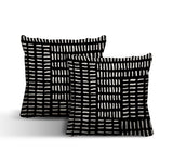 Garto Abstract Reversible Indoor/Outdoor Square Pillow