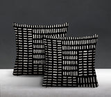 Garto Abstract Reversible Indoor/Outdoor Square Pillow