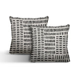 Garto Abstract Reversible Indoor/Outdoor Square Pillow
