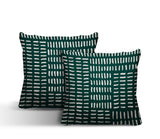 Garto Abstract Reversible Indoor/Outdoor Square Pillow