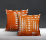Garto Abstract Reversible Indoor/Outdoor Square Pillow