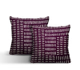 Garto Abstract Reversible Indoor/Outdoor Square Pillow