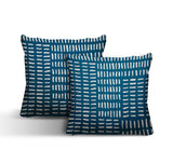 Garto Abstract Reversible Indoor/Outdoor Square Pillow