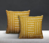 Garto Abstract Reversible Indoor/Outdoor Square Pillow