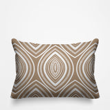 Gateson Abstract Outdoor Reversible Throw Rectangular Pillow