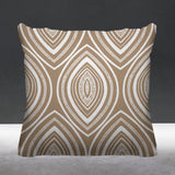 Gateson Abstract Outdoor Reversible Throw Square Pillow