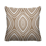 Gateson Abstract Outdoor Reversible Throw Square Pillow