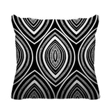 Gateson Abstract Outdoor Reversible Throw Square Pillow