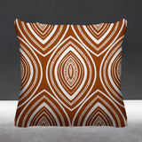 Gateson Abstract Outdoor Reversible Throw Square Pillow
