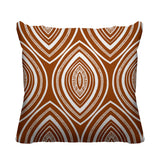 Gateson Abstract Outdoor Reversible Throw Square Pillow
