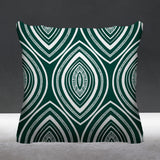 Gateson Abstract Outdoor Reversible Throw Square Pillow