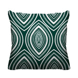 Gateson Abstract Outdoor Reversible Throw Square Pillow
