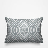 Gateson Abstract Outdoor Reversible Throw Rectangular Pillow
