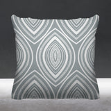 Gateson Abstract Outdoor Reversible Throw Square Pillow