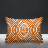 Gateson Abstract Outdoor Reversible Throw Rectangular Pillow