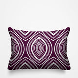 Gateson Abstract Outdoor Reversible Throw Rectangular Pillow
