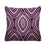 Gateson Abstract Outdoor Reversible Throw Square Pillow
