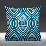 Gateson Abstract Outdoor Reversible Throw Square Pillow