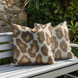 Gelle Zebra Print Indoor/Outdoor Reversible Square Pillow