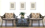 Gelle Zebra Print Indoor/Outdoor Reversible Rectangular Pillow
