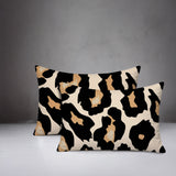 Gelle Zebra Print Indoor/Outdoor Reversible Rectangular Pillow