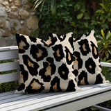 Gelle Zebra Print Indoor/Outdoor Reversible Square Pillow