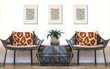 Gelle Zebra Print Indoor/Outdoor Reversible Rectangular Pillow