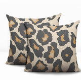 Gelle Zebra Print Indoor/Outdoor Reversible Square Pillow