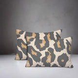 Gelle Zebra Print Indoor/Outdoor Reversible Rectangular Pillow