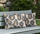 Gelle Zebra Print Indoor/Outdoor Reversible Rectangular Pillow