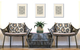 Gelle Zebra Print Indoor/Outdoor Reversible Rectangular Pillow