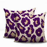 Gelle Zebra Print Indoor/Outdoor Reversible Square Pillow