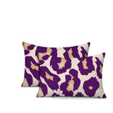 Gelle Zebra Print Indoor/Outdoor Reversible Rectangular Pillow