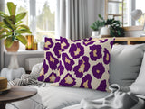 Gelle Zebra Print Indoor/Outdoor Reversible Square Pillow