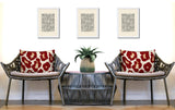 Gelle Zebra Print Indoor/Outdoor Reversible Rectangular Pillow