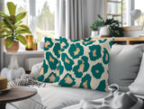 Gelle Zebra Print Indoor/Outdoor Reversible Square Pillow