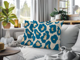 Gelle Zebra Print Indoor/Outdoor Reversible Square Pillow