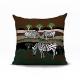 Gia Zebra Reversible Indoor/Outdoor Square Pillow