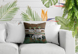 Gia Zebra Reversible Indoor/Outdoor Rectangle Pillow