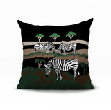 Gia Zebra Reversible Indoor/Outdoor Square Pillow