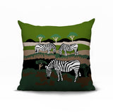 Gia Zebra Reversible Indoor/Outdoor Square Pillow