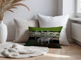 Gia Zebra Reversible Indoor/Outdoor Rectangle Pillow