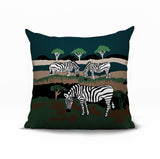 Gia Zebra Reversible Indoor/Outdoor Square Pillow