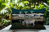 Gia Zebra Reversible Indoor/Outdoor Rectangle Pillow