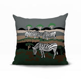 Gia Zebra Reversible Indoor/Outdoor Square Pillow