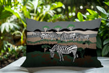 Gia Zebra Reversible Indoor/Outdoor Rectangle Pillow