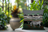 Gia Zebra Reversible Indoor/Outdoor Rectangle Pillow