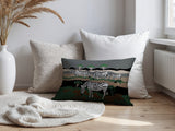Gia Zebra Reversible Indoor/Outdoor Rectangle Pillow