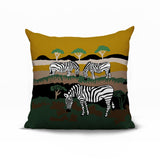Gia Zebra Reversible Indoor/Outdoor Square Pillow