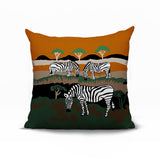 Gia Zebra Reversible Indoor/Outdoor Square Pillow